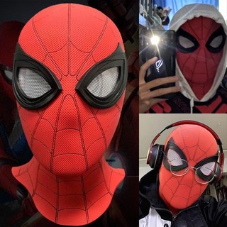 Marvel người nhện mặt nạ trẻ em che mặt ngộ nghĩnh điện nhấp nháy đồ chơi bé trai cosplay người nhện mũ đội đầu mặt nạ dành cho người lớn / trẻ em quà tặng