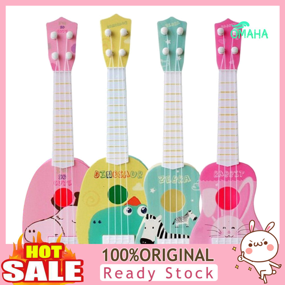 Mini Bốn Dây Đàn Ukulele Guitar Nhạc Cụ Giáo Dục Trẻ Em Đồ Chơi