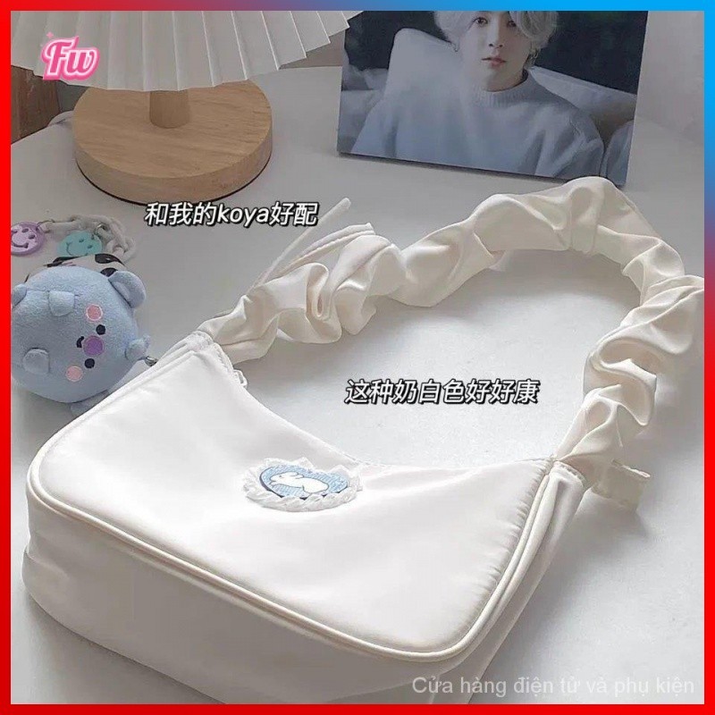 Túi kẹp nách 2022 thời trang túi dây rút thiết kế thỏ dễ thương cho phụ nữ