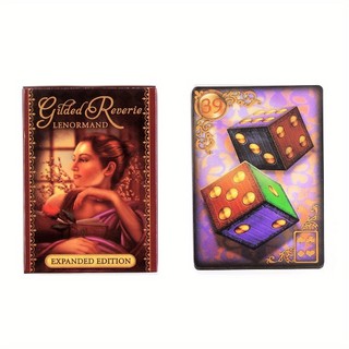 Gilded Reverie Lenormand For Fortune Telling Bói toán Thẻ trò chơi