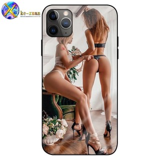 Thích hợp cho ốp điện thoại iphone iphon11promax Apple 12 / 11Pro / XSMax / XR SE2 Beauty Peach Hip Phone Case BDXZ