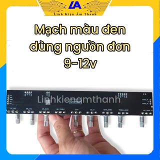 Mạch Pre Loa Kéo 9 Nút Volume, Mạch Loa Kéo 9 Volume Nguồn Đơn PR9