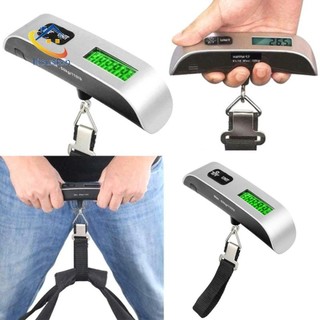 Cân vali 50Kg Cân hành lý cầm tay Cân trọng lượng có đèn nền Màn hình LCD Cân điện tử hành lý để câu cá hành lý du lịch