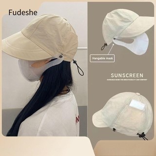 Fudeshe ngư dân FUIDESHE Mũ xô Hàn Quốc có thể gập lại dành cho nữ