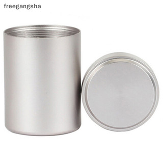 [Freg] 1x Hộp Đựng Chống Kín Hơi Bạc Nhôm Thảo Dược Stash Kim Loại Kín Bình Trà FDH
