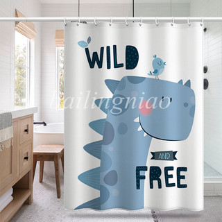 Màn tắm chống nấm mốc in kỹ thuật số độ phân giải cao Polyester chống thấm nước Phòng tắm chặn không thủng Plus Rèm vải cát đầy màu sắc Nước @ -