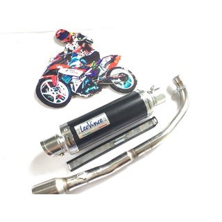 Pô leovince đủ màu full cổ inox gắn cho xe wave 50 - 100, cup, dream, 67,..