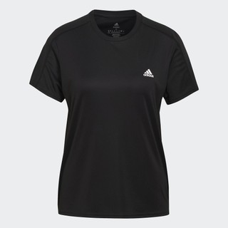Adidas chạy áo thun chạy bộ run it nữ đen hl1455