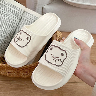 Clemine  Dép Nữ Thời Trang Mới Phiên Bản Hàn Quốc Dép EVA Thời Trang Cho Nữ Mặc Chống Trơn Trượt Trong Nhà Cặp Đôi Dép Bên Ngoài