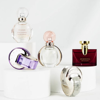 Nước hoa bánh xe pha lê Bvlgari Mẫu mạ vàng với hoa hồng rực rỡ dành cho nam và nữ Phiên bản Q Đầm trải nghiệm hương thơm