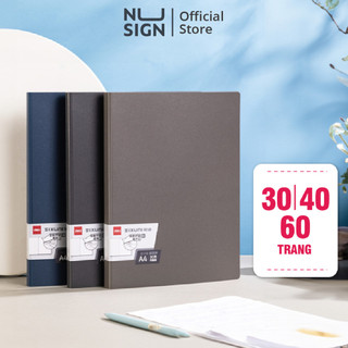  File Lá Đựng Tài Liệu Deli 40/60 Trang Kích Thước A4 Nhựa PP Cao Cấp Lưu Trữ File Lá Giấy Tờ Văn Phòng