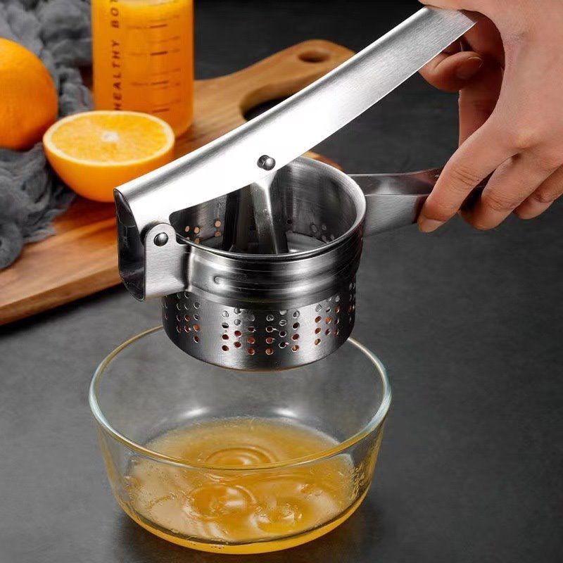 Manual Juicer Household Fruit Juice Artifact Multi-Functional Stainless Steel Small Squeezer