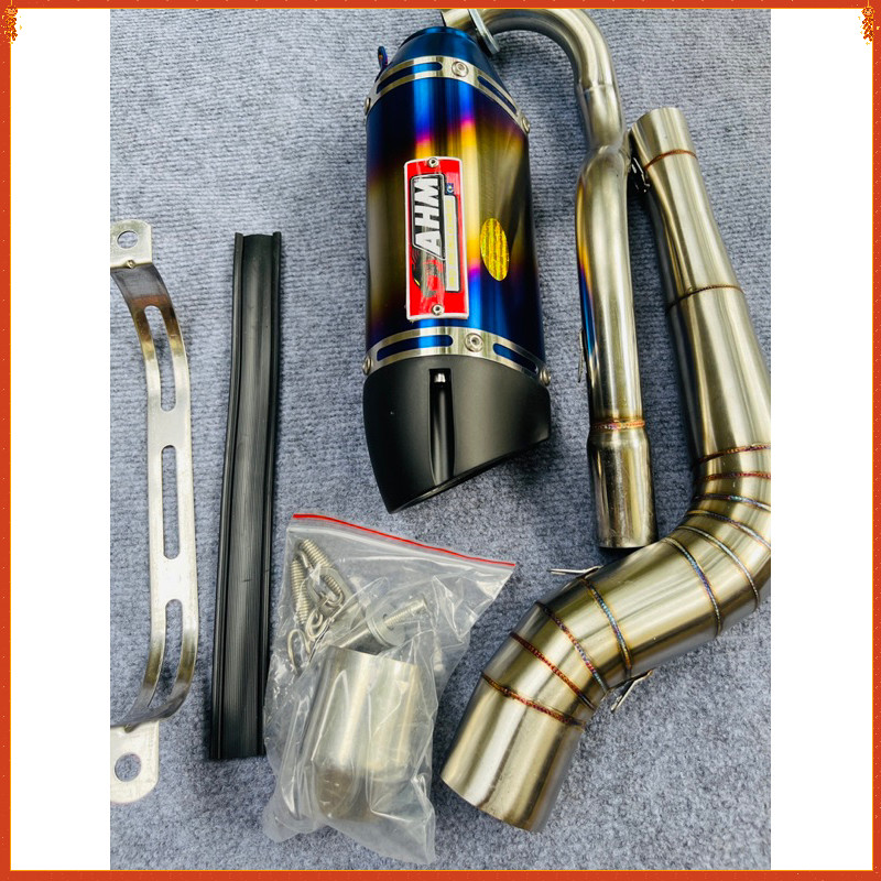 Full Sét Pô AMH Tăng Cổ Phom Nhổng Cao Gắn Nhiều Dòng Xe - Pô Xe Máy