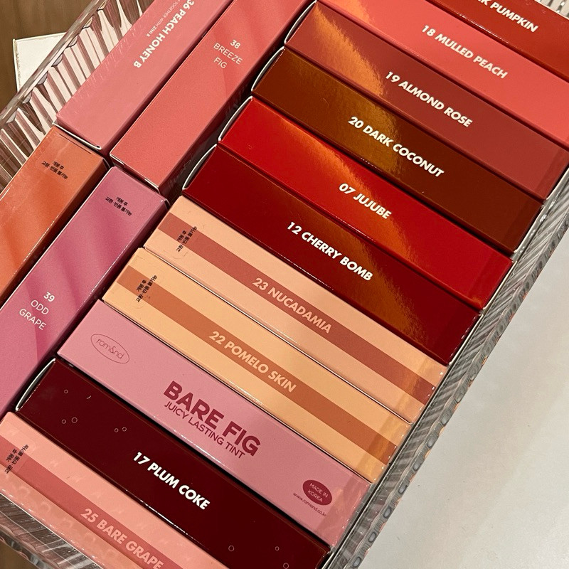 [ƯU ĐÃI SHOP MỚI] SON TINT BÓNG ROMAND JUICY LASTING TINT MÀU 6 - 39