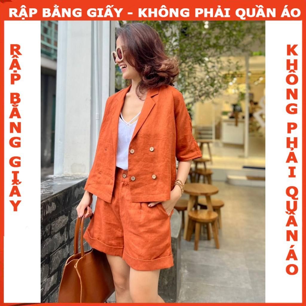Rập giấy A0 mã 220 - áo khoác ngoài