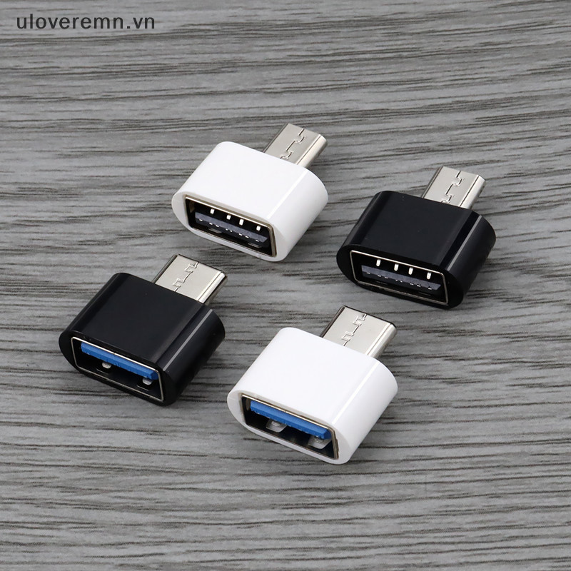 Set 2 Đầu Chuyển Đổi Từ Cổng Type-C Sang Cổng USB Chuyên Dụng