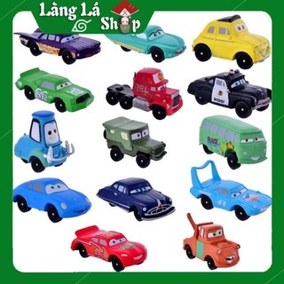 Set Combo 14 Mô hình Nhân vật xe đua trong phim Vương quốc xe hơi (Cars)