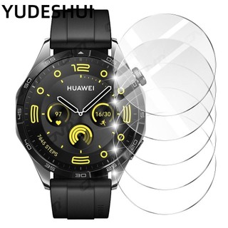 YUDESHUI 1 Cái / 2 Cái Phim Kính Cường Lực, Phụ Kiện Đồng Hồ Thông Minh Bảo Vệ Màn Hình Chống Trầy Xước, Kính Bảo Vệ 9H HD 2.5D Bền Đẹp Cho Huawei Watch GT4 41mm / 46mm