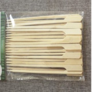50 Cây Xiên Gỗ Lá Cờ 20cm