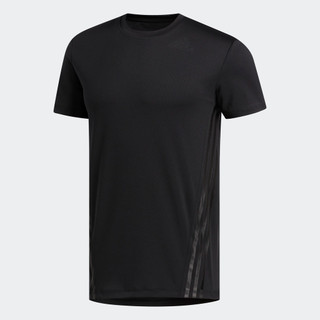 adidas Tập luyện Áo phông AEROREADY 3 Sọc Nam Đen FL4309
