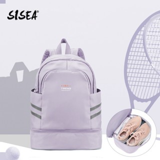 Balo thể thao SISEA sức chứa lớn xếp gọn được ngăn đựng giày tách khô ướt đi bơi chống thấm nước đơn giản nhẹ
