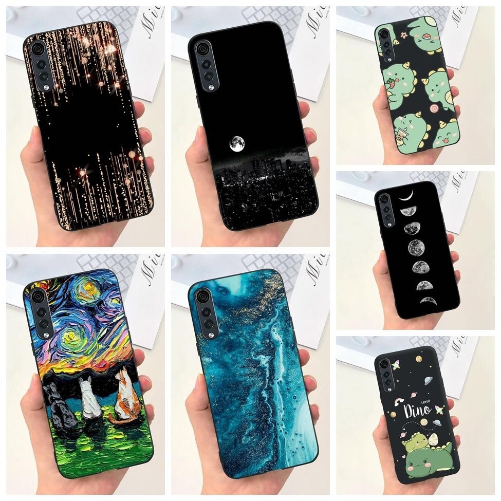 Ốp lưng LG Velvet 4G 5G UW Vỏ điện thoại chống sốc Thời trang dễ thương Sơn mát mẻ Vỏ silicon màu đe