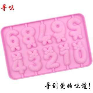 Khuôn silicon vĩ số 0-9 nơ