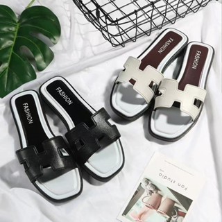 dép nữ big size 40 41 42 43 44 giày dép guốc sandal hàn quốc thời trang