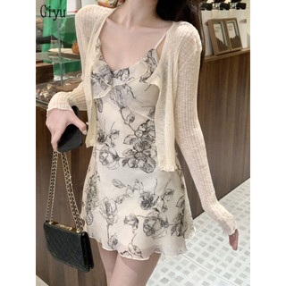 Giyu váy Đầm váy nữ body đầm Thể thao INS Vintage Stylish WSQ24308OP 11Z240312
