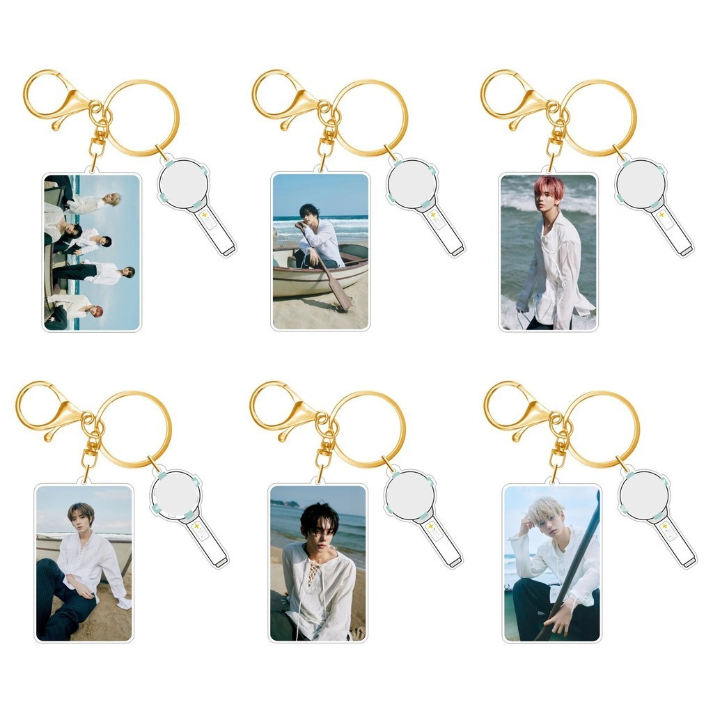 Móc khóa Kpop TXT SOLO BEOMGYU SOOBIN YEONJUN TAEHYUN BTS Jungkook 17 Phụ kiện trang trí túi xách Balo