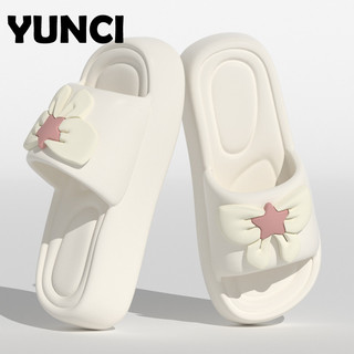 YUNCI dép cross dép kiểu nữ đi chơi Thiết kế độc đáo Chống trơn trượt Thoáng khí Phối màu tinh tế FYT2430KI2 12Z240320