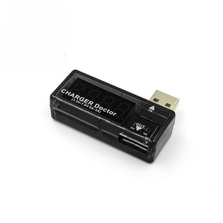 Kỹ thuật số usb di động sạc điện áp dòng điện máy đo điện áp mini usb sạc bác sĩ vôn kế ampe kế màn hình led