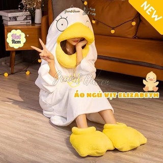 Đồ Ngủ Hình Vịt Elizabeth Grand Haven vải dày dặn thoáng mát, thời trang khi ở nhà
