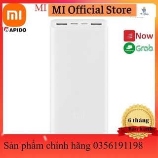 Pin dự phòng Xiaomi 20000 mAh Gen3 sạc nhanh 18W PLM18ZM chính hãng - FT Shop