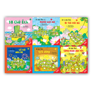 Sách - combo 10 chú ếch phần 1 - quảng văn