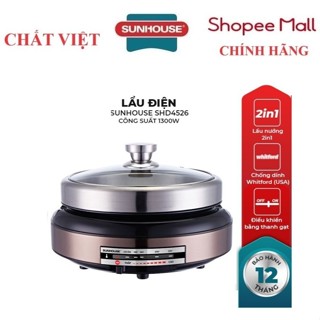 Lẩu điện 4L SUNHOUSE SHD4526