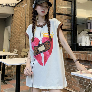 SOERVIMY áo croptop Áo 2 dây áo ba lỗ Thời trang hàn quốc độc đáo thông thường phong cách Fashion WCS24409PM 15Z240407