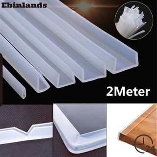 Ebinlands 2 mét Edge Guard Strip Bền Weatherstrip Cao su nhiều kích thước cạnh dải băng