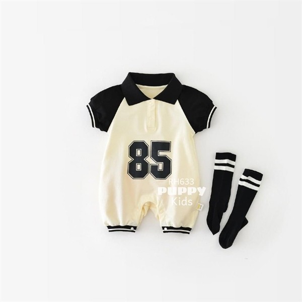 (RH633) (5-12kg) Bộ đồ liền thân dành cho em bé (Puppy Kids) Romper 85.