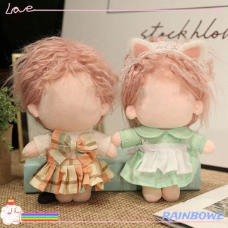 Bộ trang phục màu cầu vồng chất lượng cao dành cho búp bê 20cm