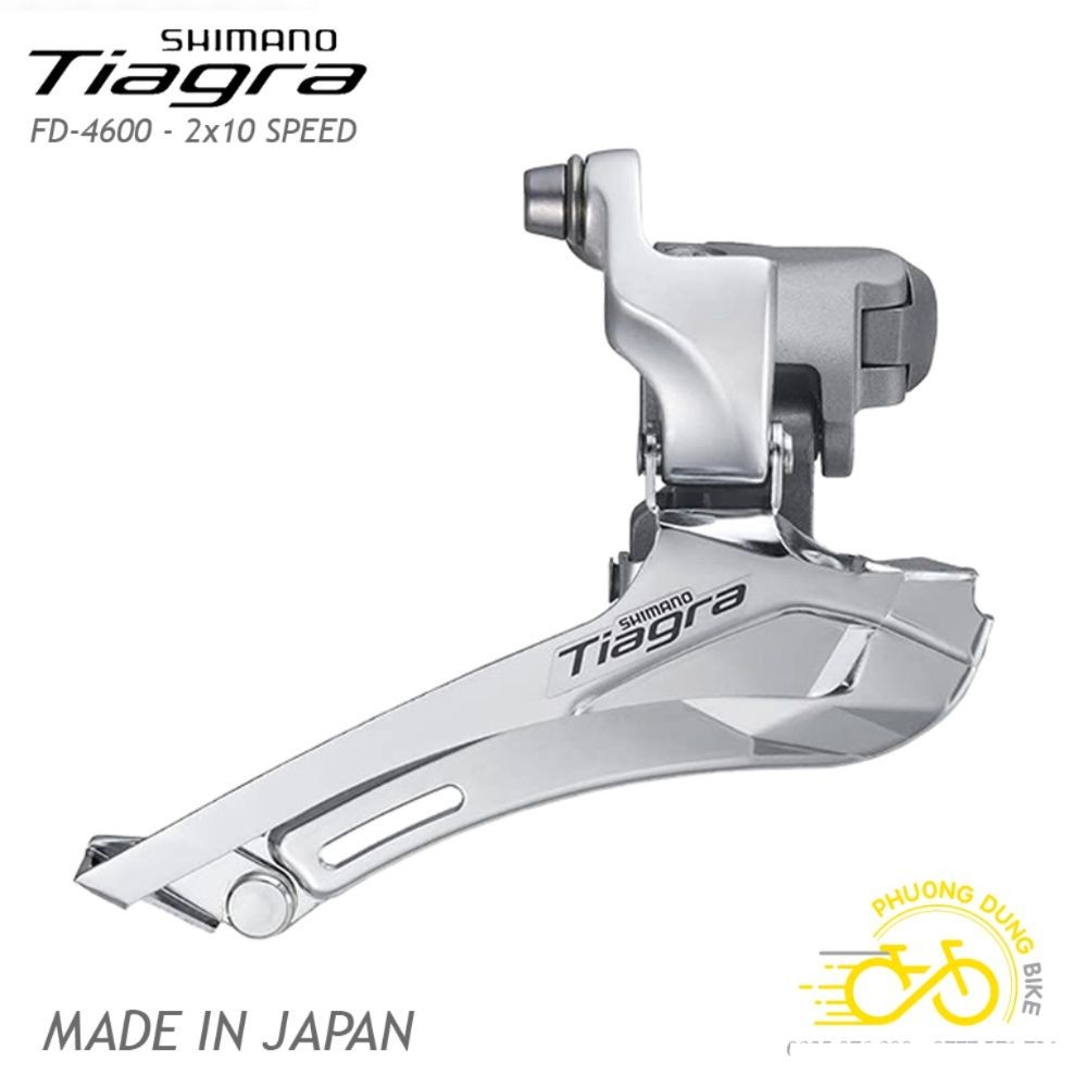 Sang đĩa (Sang đề trước) xe đạp SHIMANO TIAGRA FD 4600 - Hàng chính Hãng