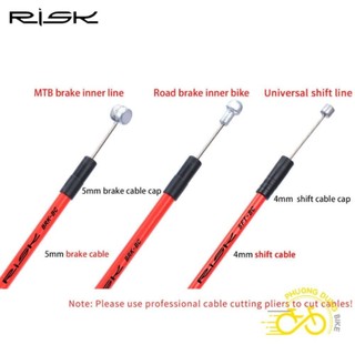 Bộ vỏ ruột dây đề dây phanh xe đạp RISK