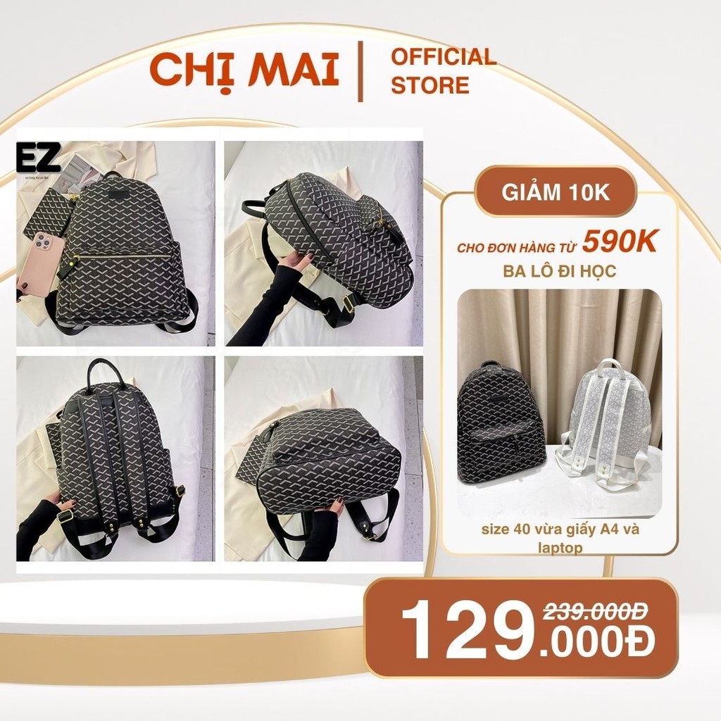 Balo vẩy rồng EDM sz 40cm bản quai to hàng Quảng Châu style hàn quốc 2025