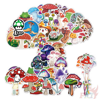 50Pcs/100Pcs ❉ Mushroom Stickers ❉ DIY Fashion Waterproof Doodle Decals Stickers