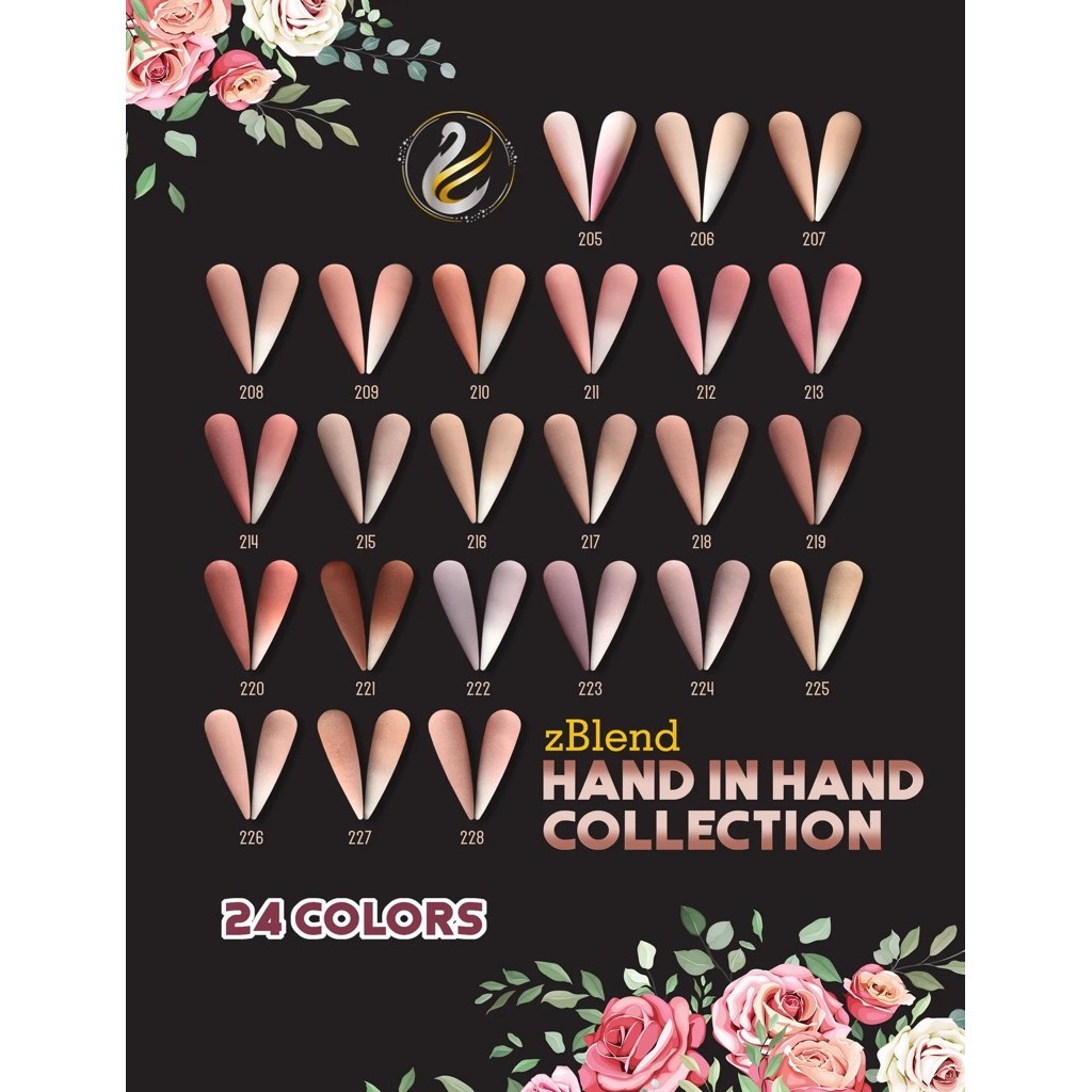 {{ZURNO}} zBlend - Hand in Hand Collection #205 - #228 (Individual)