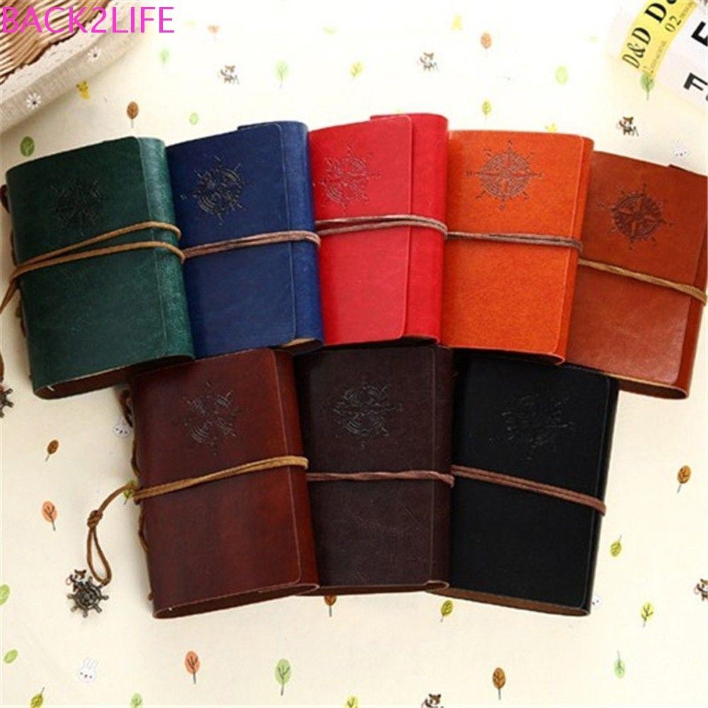Back2life Notebook Cá Tính Quà Tặng Bán Chạy Nhất Vintage Notebook Có Thể Thay Thế Giấy Trống Cổ Điể