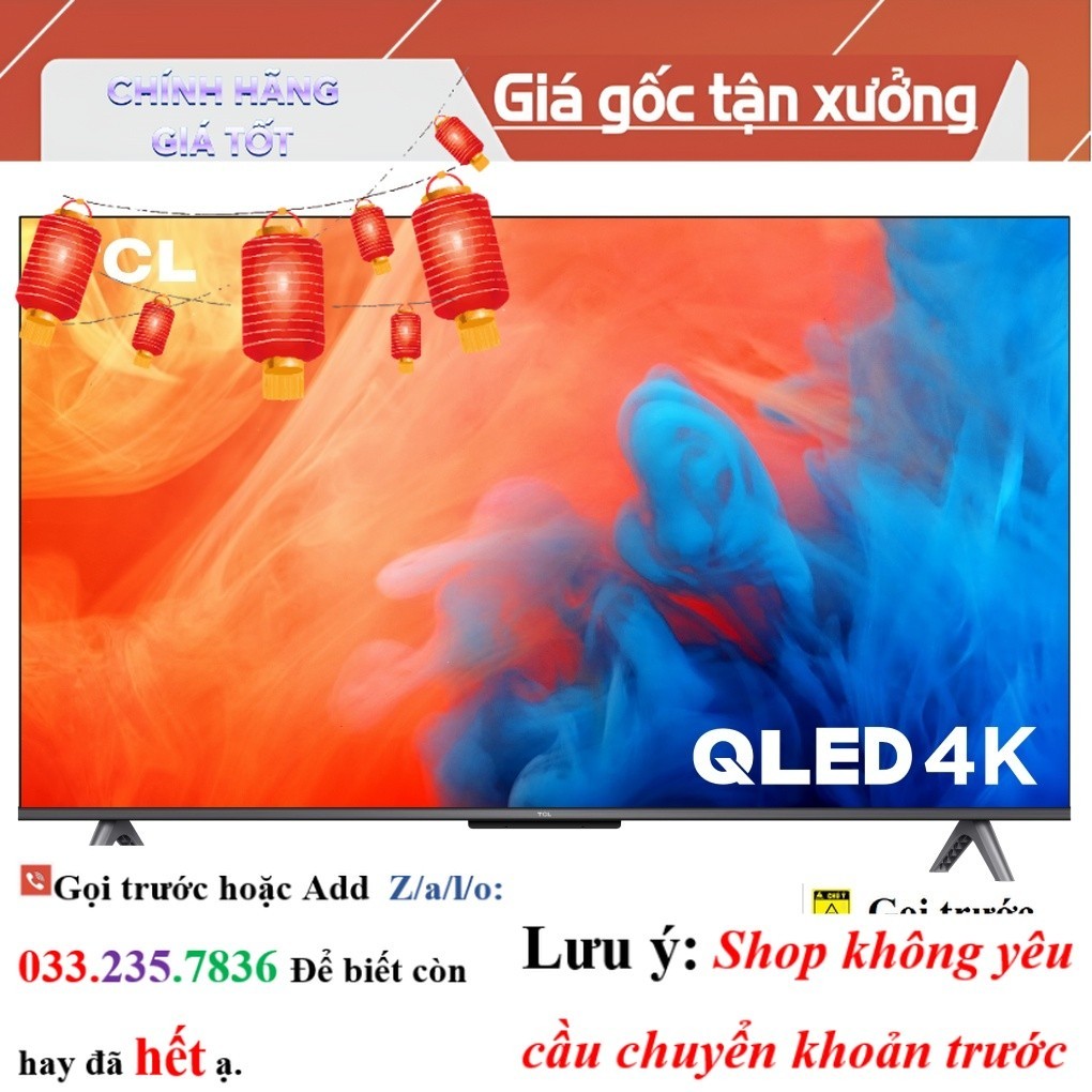 <new> Google Tivi QLED TCL 4K 43 inch 43Q646