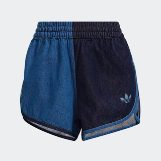 adidas Phong cách sống Quần Short Denim Nữ Màu xanh da trời GM5374