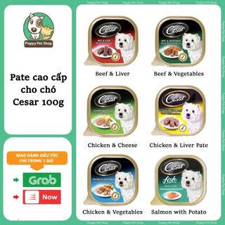 Pate cao cấp cho chó Cesar 100g, Nhập khẩu từ Thái Lan