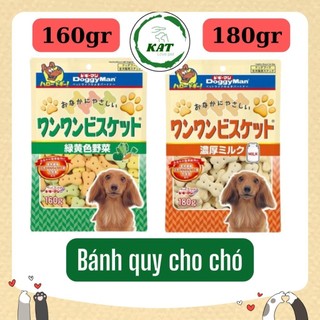 Bánh quy thưởng cho chó doggy man - gói 160gr 180gr -kat store